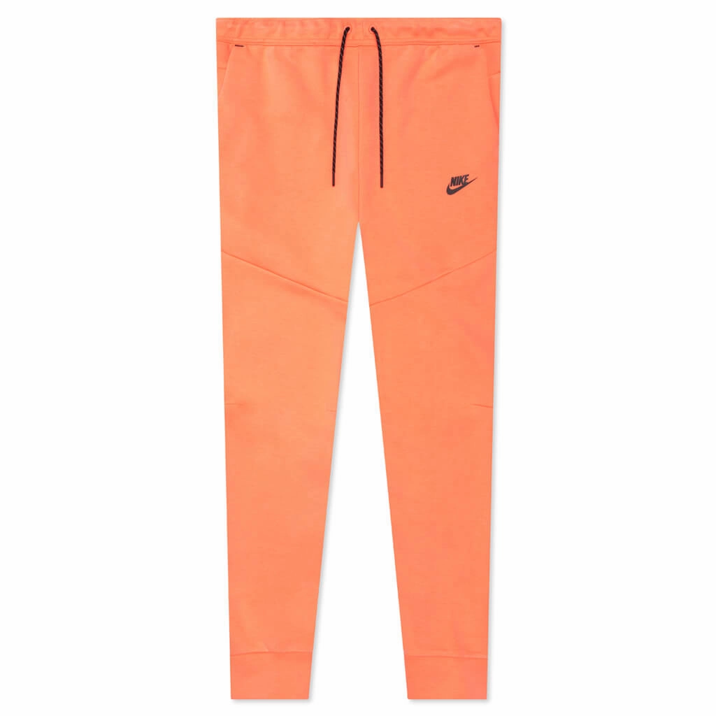 Sportswear Tech Fleece Washed Joggers - Orange Frost/Black Nike sneakers in sporty classic colors