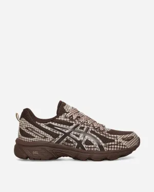 Story mfg. GEL-Venture 6 Sneakers Reddish Brown Asics men's running shoes with gel cushioning