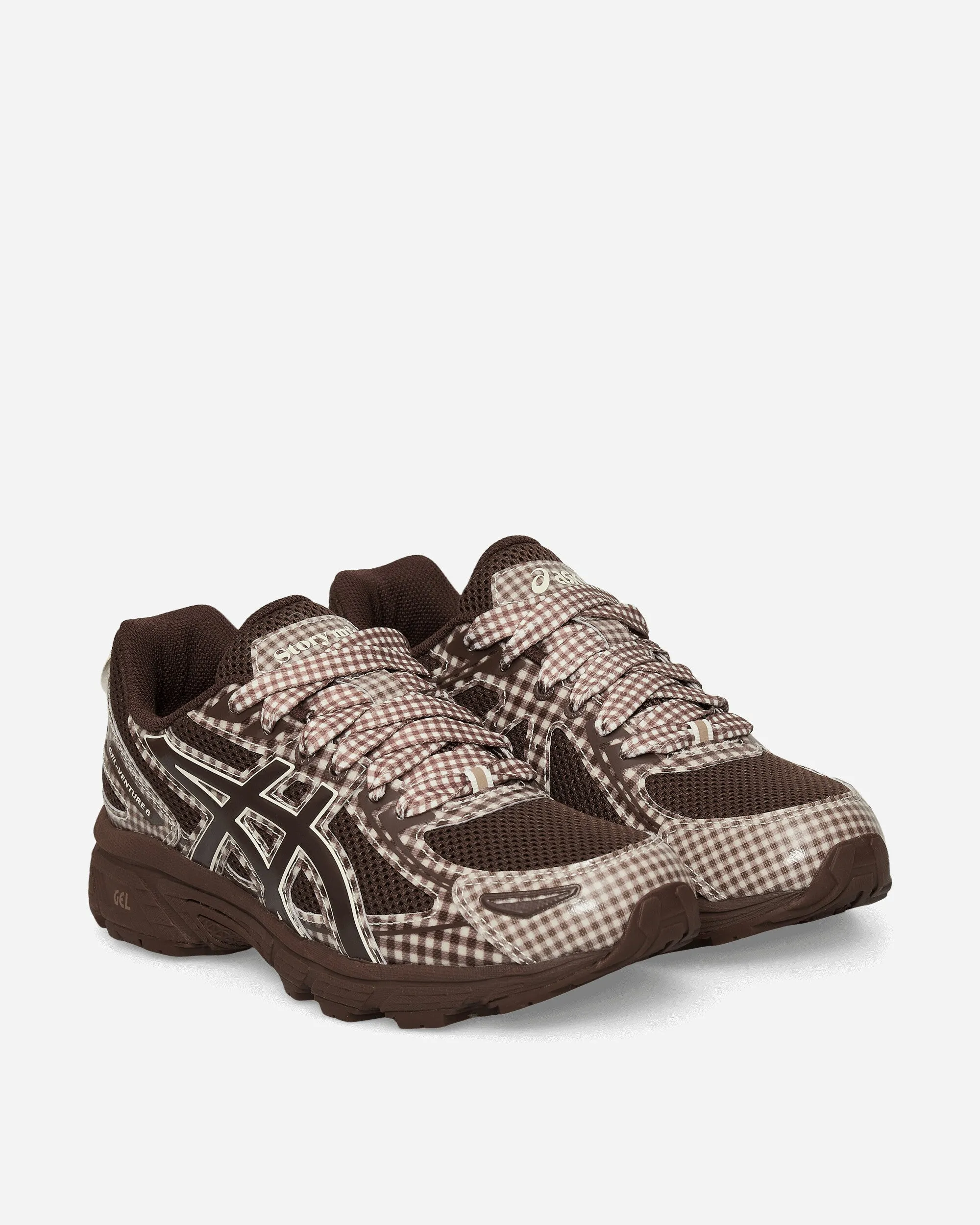 Story mfg. GEL-Venture 6 Sneakers Reddish Brown Cushion Running