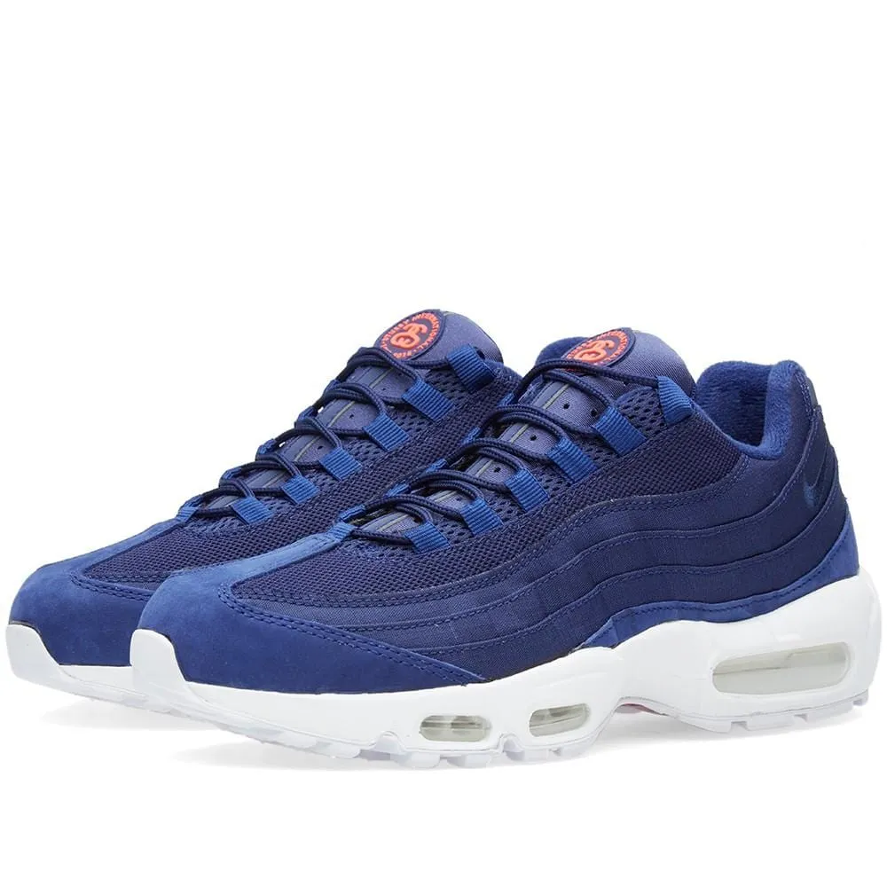 Stussy x Nike Air Max 95 Loyal Blue Nike Air Max cushioned sneakers