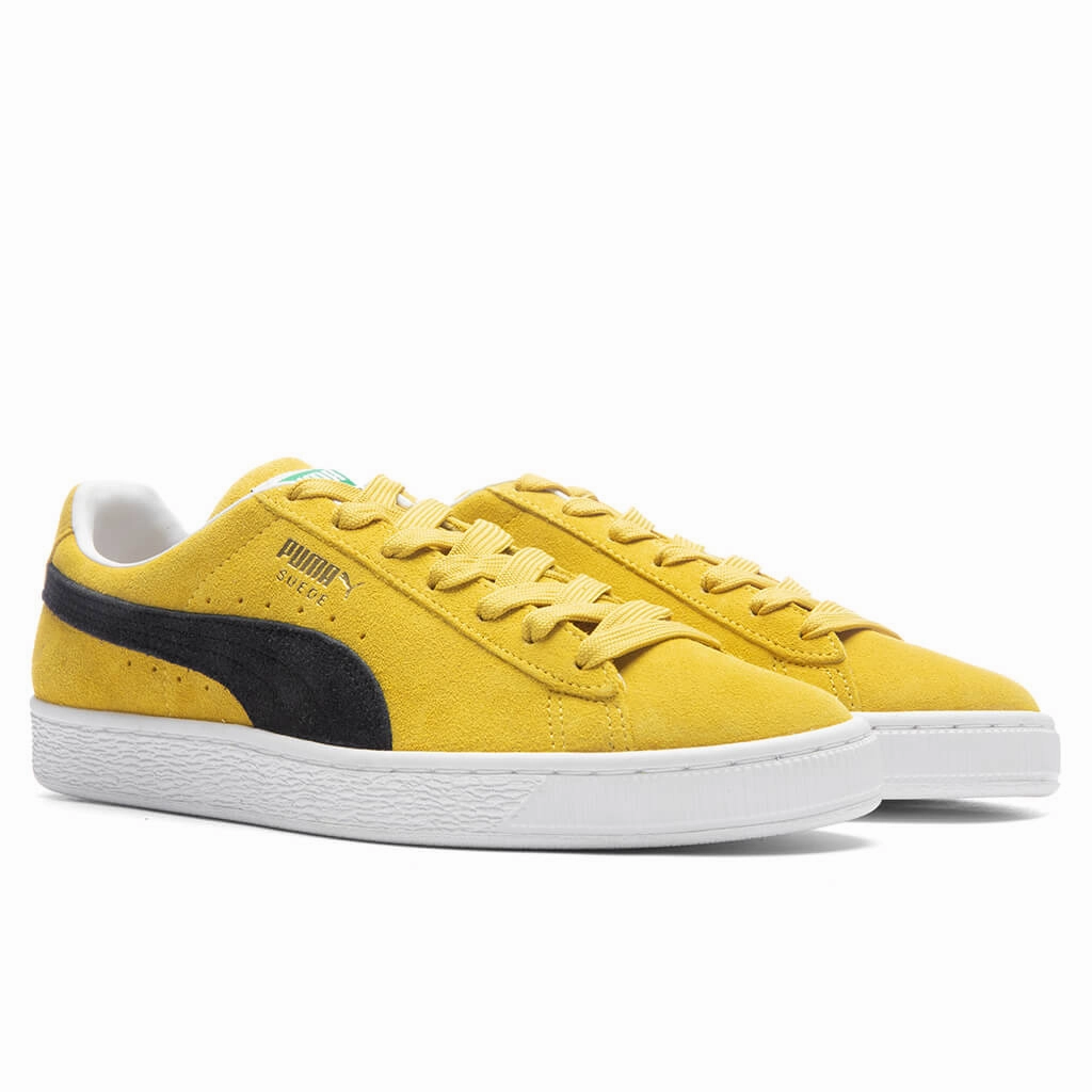 Suede Classic XXI - Yellow Puma Suede Street Sneakers
