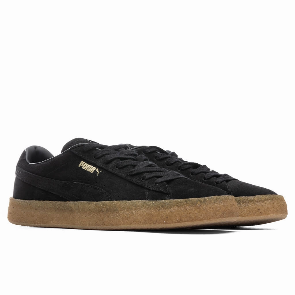 Suede Crepe - Black/Black Puma Suede Street Sneakers