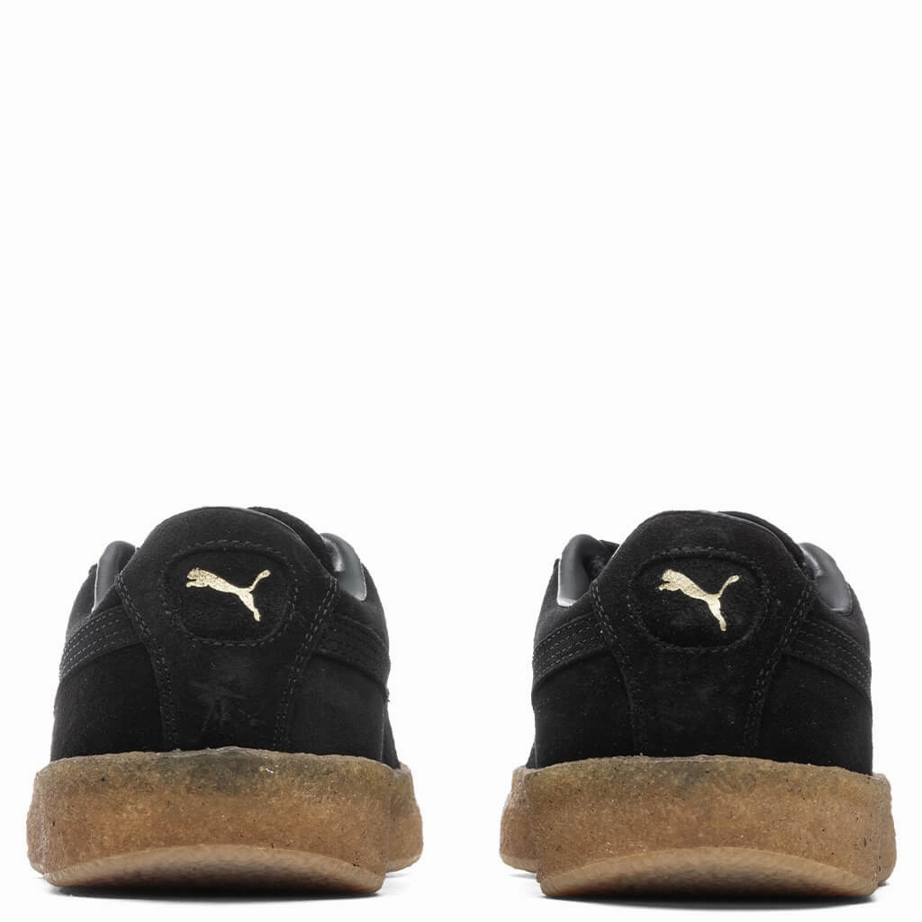 Suede Crepe - Black/Black Puma Suede Street Sneakers