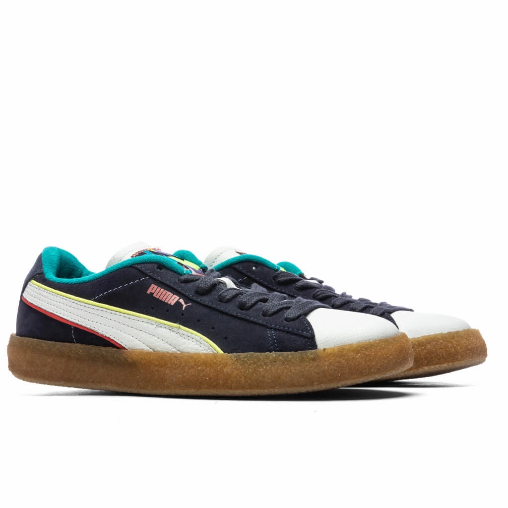 Suede Crepe STB - White Puma Suede Street Sneakers