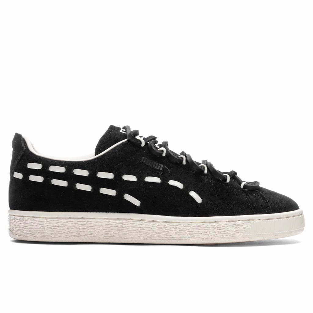 Suede Decon - Black Puma sneakers for casual streetwear