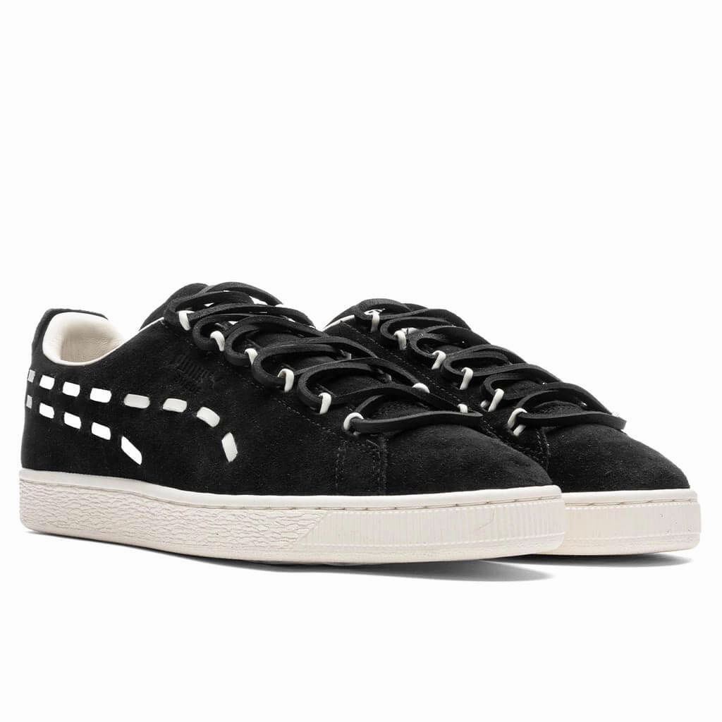 Suede Decon - Black Puma Everyday Style Shoes