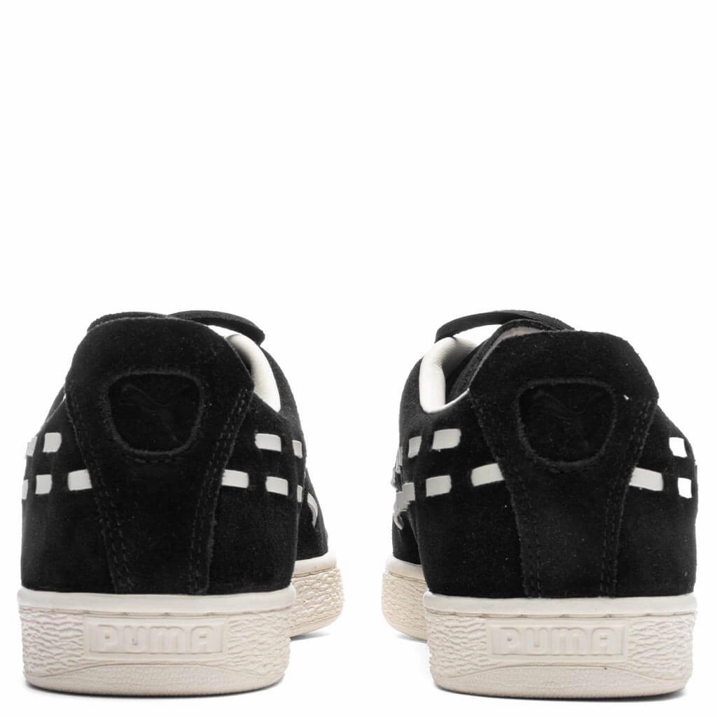 Suede Decon - Black Puma Everyday Style Shoes