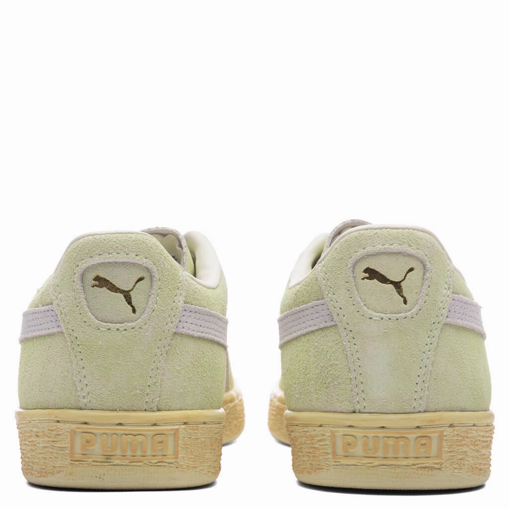 Suede Faded - Green Puma Suede Street Sneakers