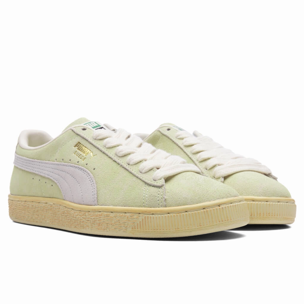 Suede Faded - Green Puma Suede Street Sneakers
