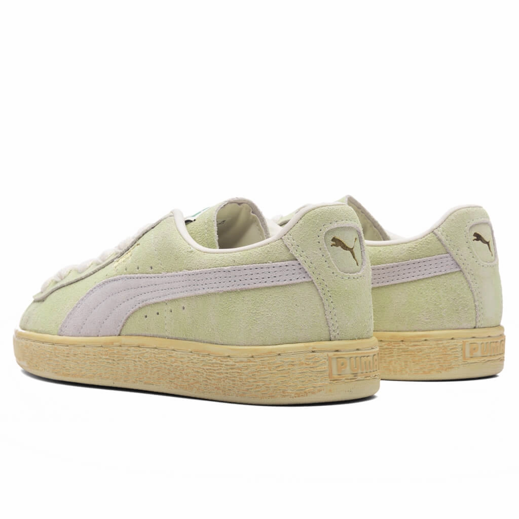 Suede Faded - Green Puma Suede Street Sneakers