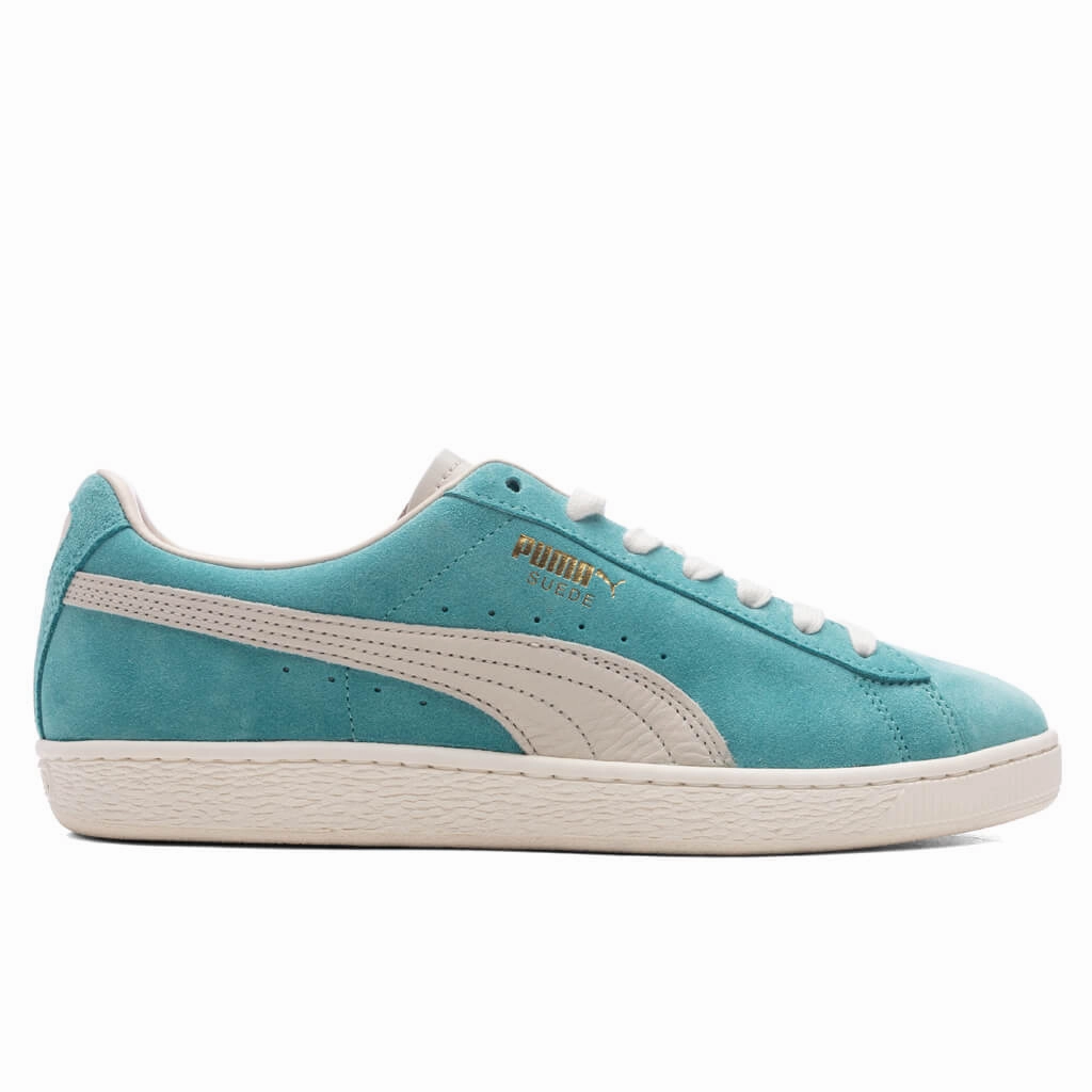 Suede Made in Italy - Blue Puma sneakers for casual streetwear