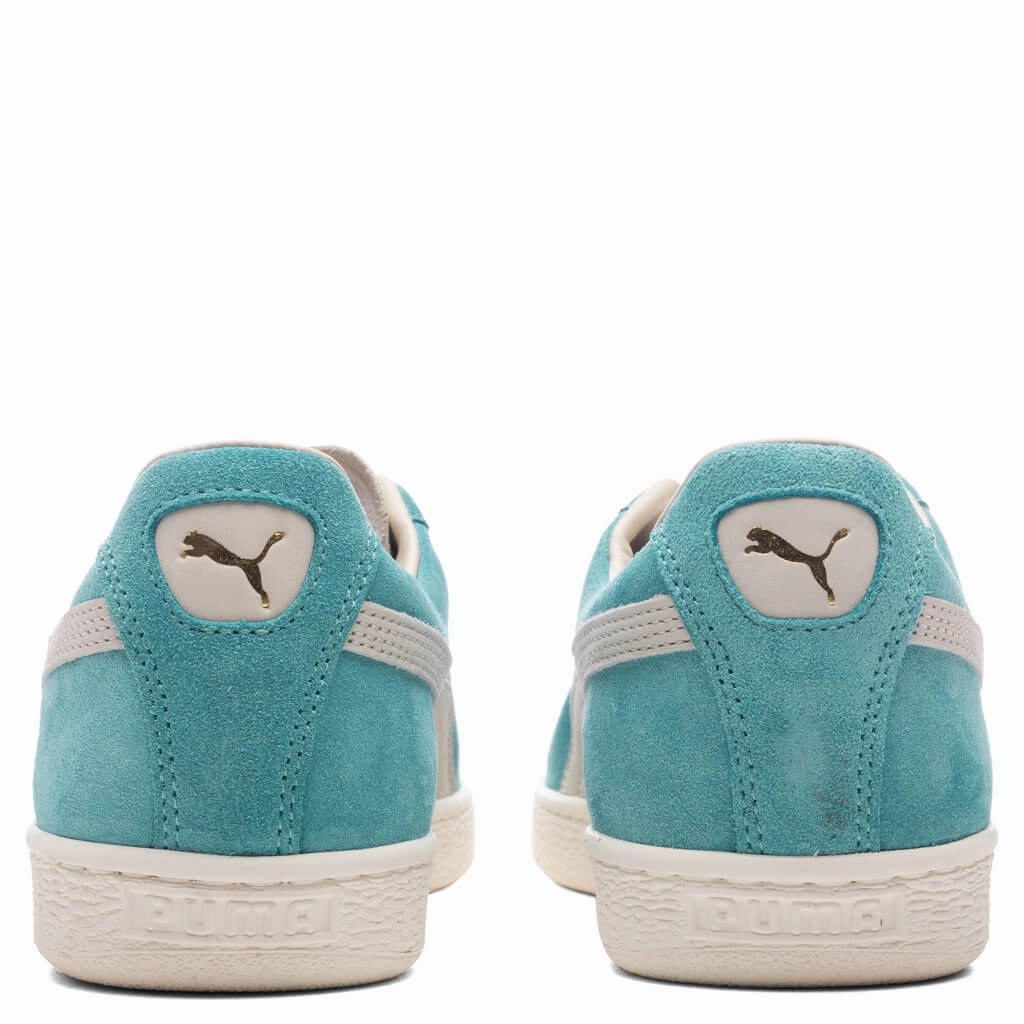 Suede Made in Italy - Blue Puma Everyday Style Shoes