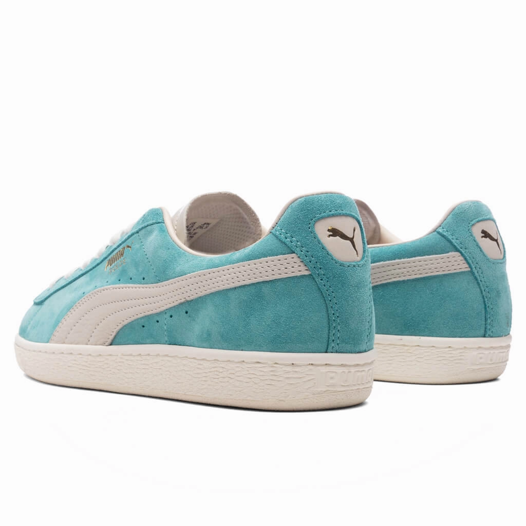 Suede Made in Italy - Blue Puma Everyday Style Shoes