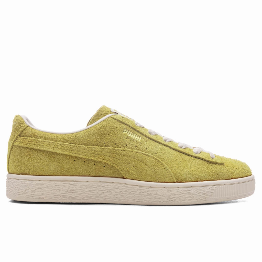 Suede The Neverworn IV - White Puma shoes with suede and modern shape
