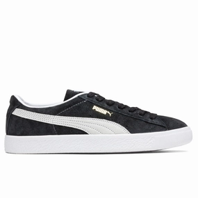 Suede VTG - Black/White Puma shoes with suede and modern shape