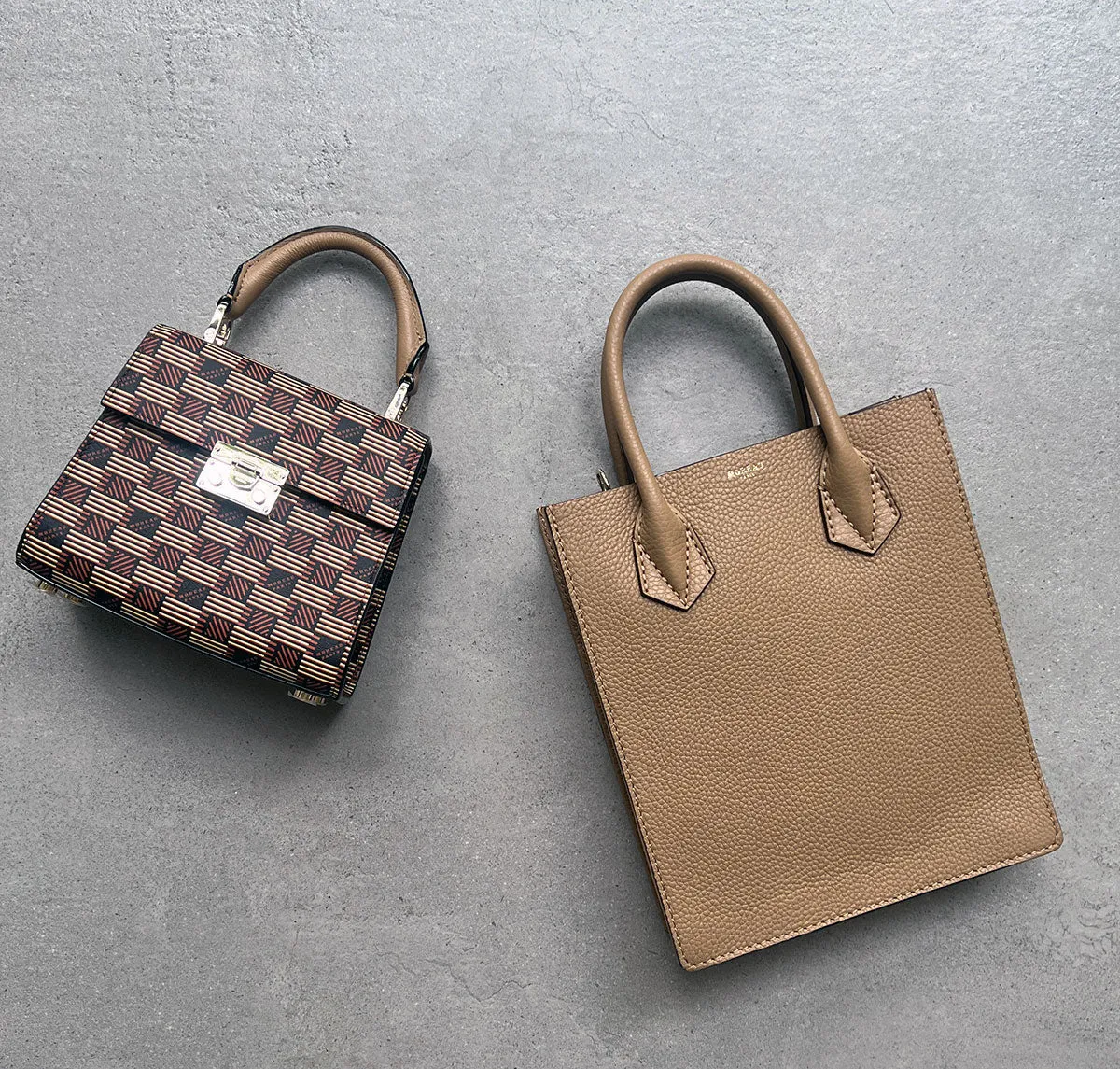 SUITE Junior Bull, Camel Moreau Bags