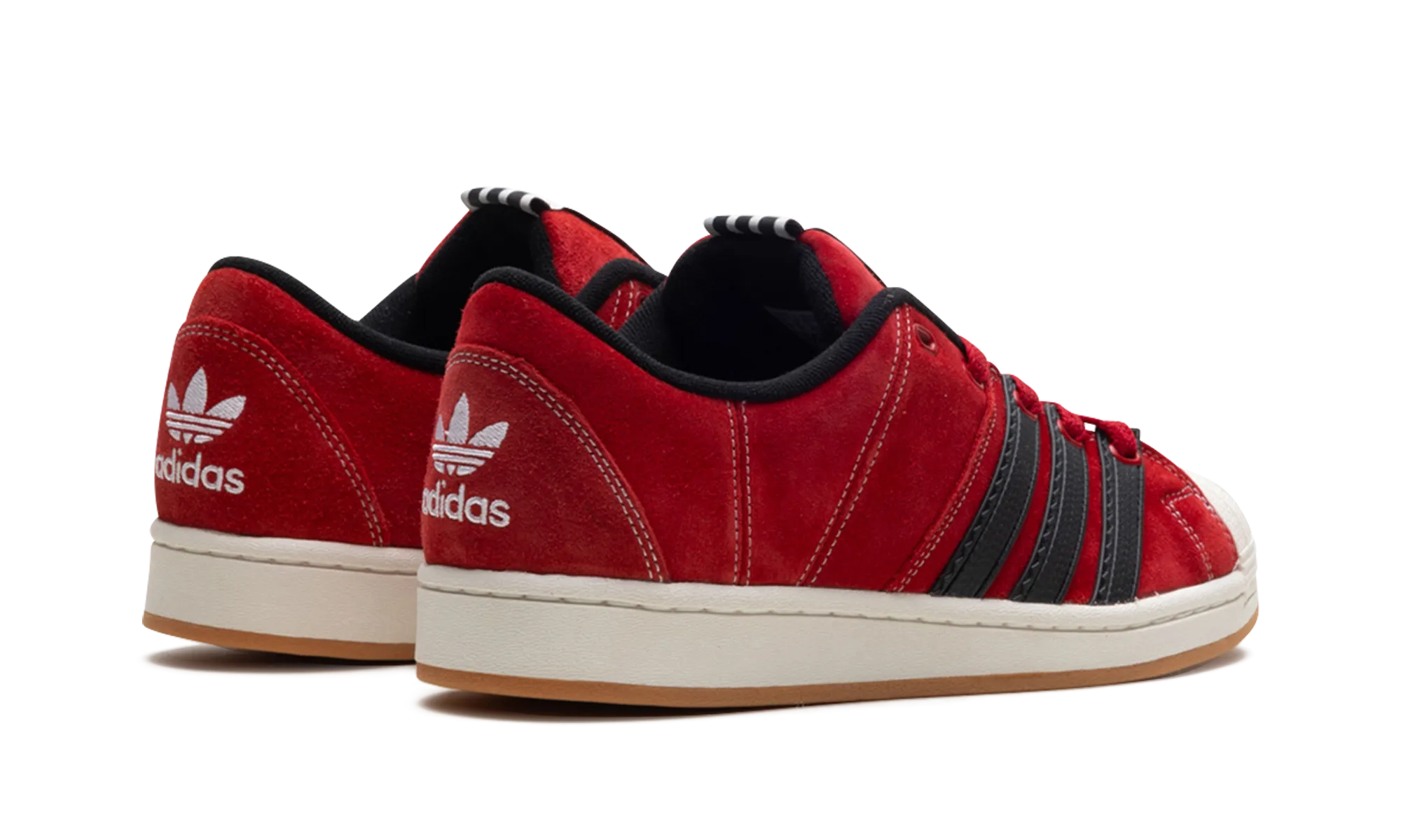 Supermodified "YNUK - Power Red" adidas casual mens footwear