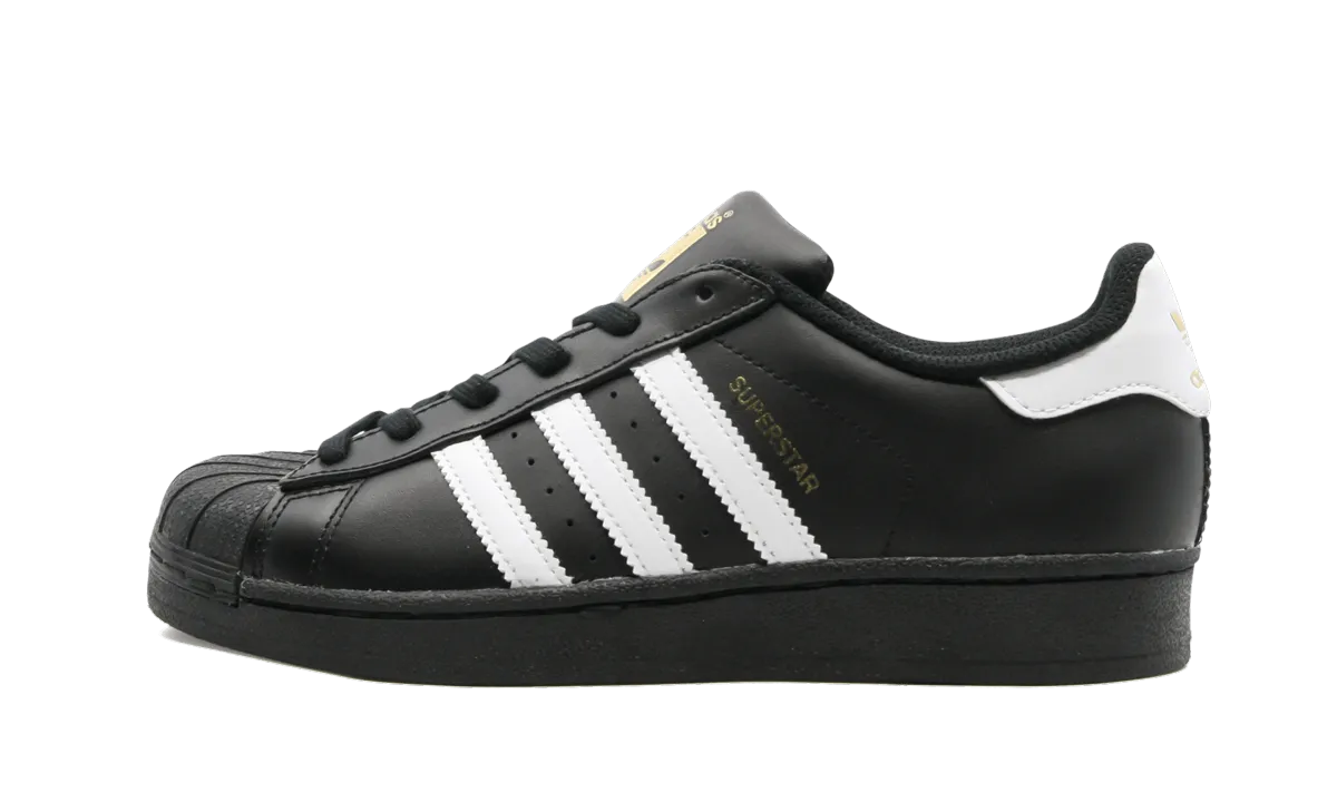 SUPERSTAR FOUNDATION GS "BLACK WHITE" Adidas Grade School shoes