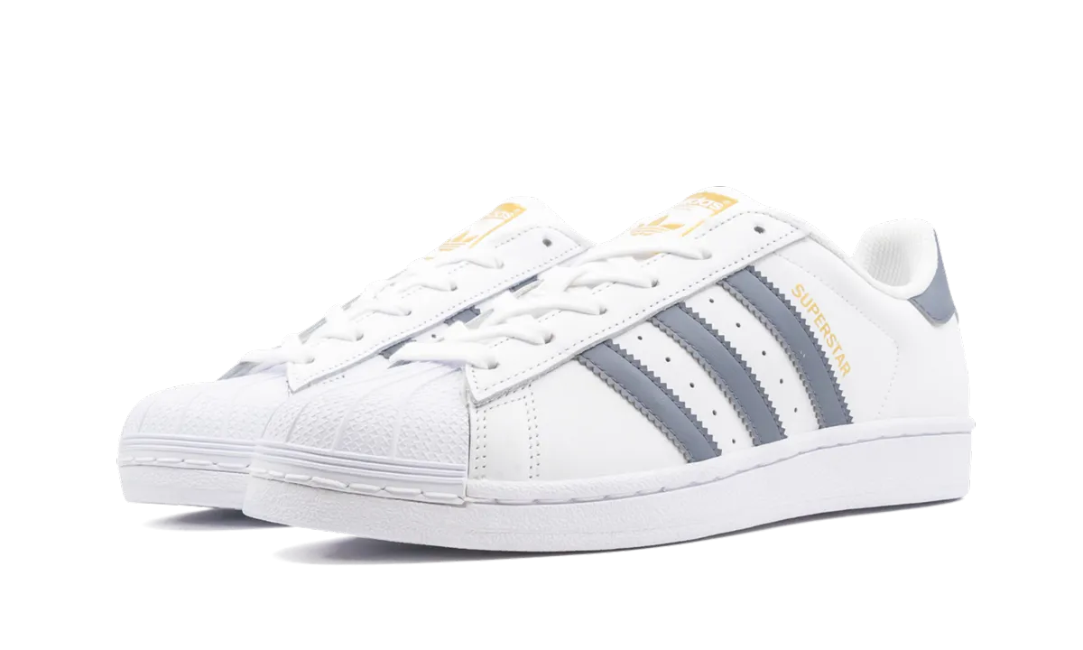 Superstar Foundation GS "White Onix" adidas grade school sneakers