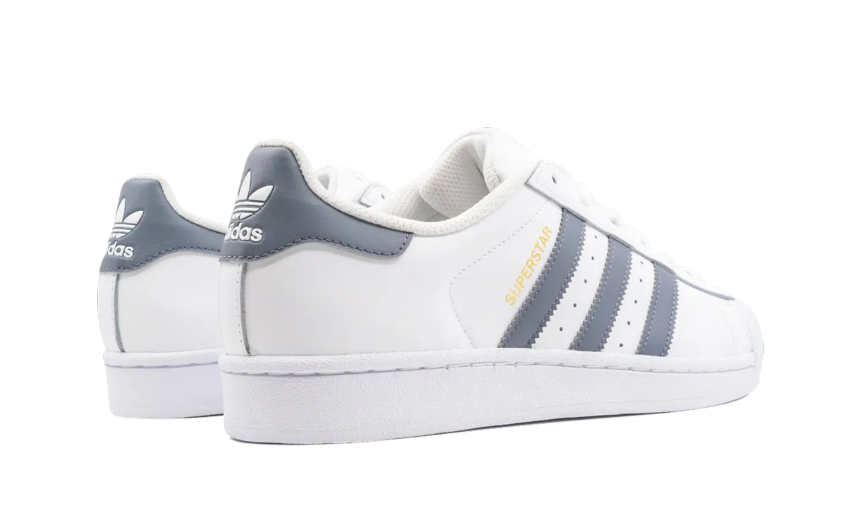 Superstar Foundation GS "White Onix" adidas grade school sneakers
