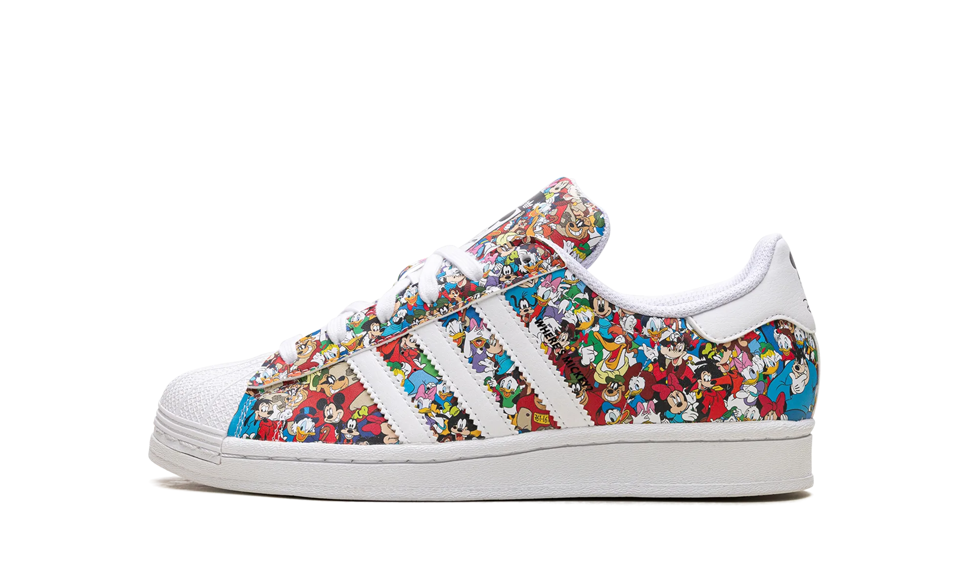 Superstar GS "Disney Mickey Core Black Cloud White Wonder White" Adidas Grade School shoes