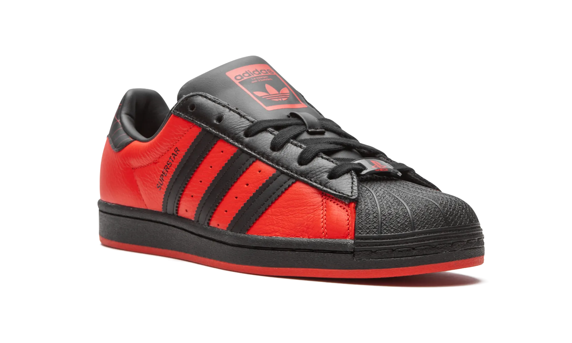 SuperStar GS "Spider-Man: Miles Morales" adidas grade school sneakers