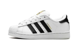 Superstar PS "Black and White" adidas preschool kids sneakers