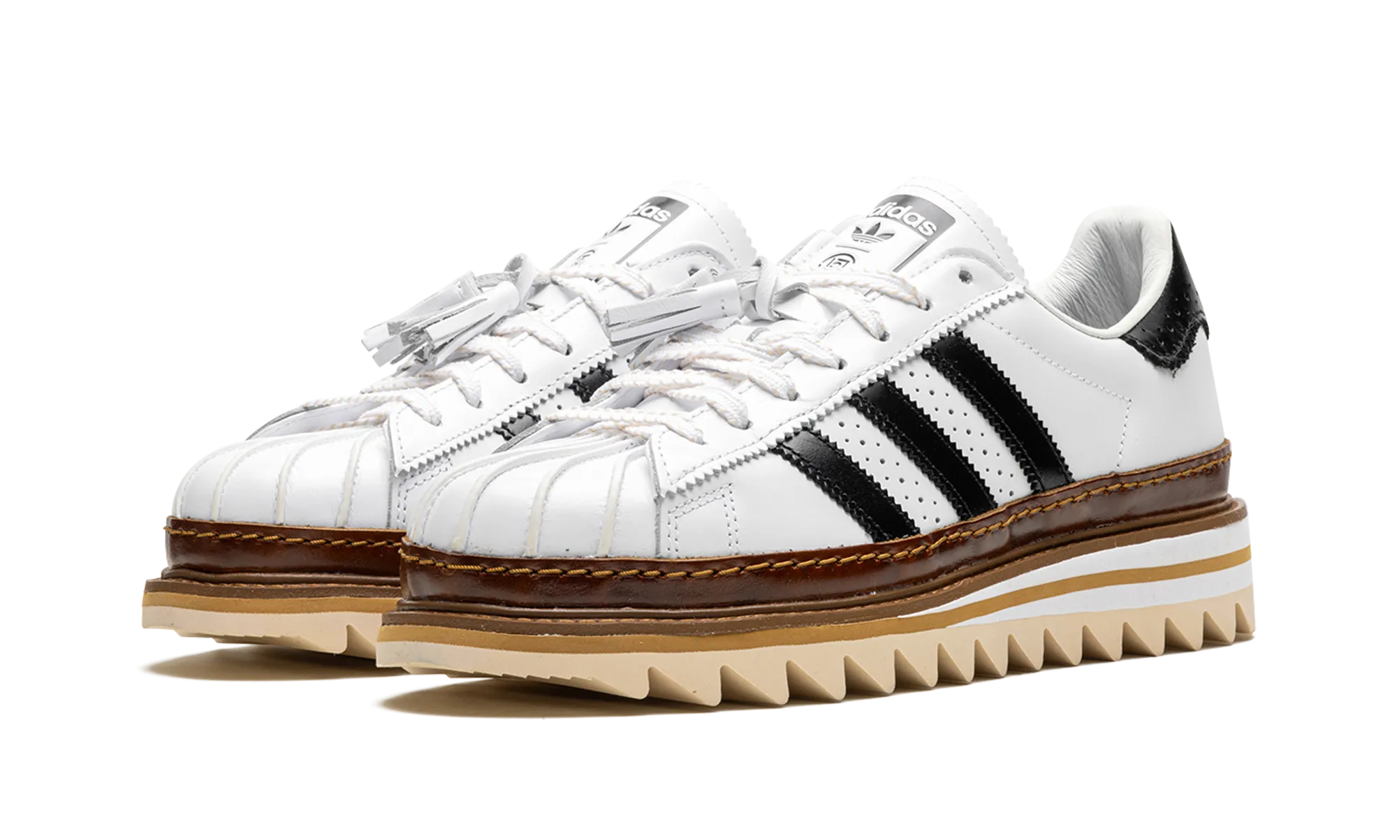 Superstar "CLOT - White" adidas casual mens footwear