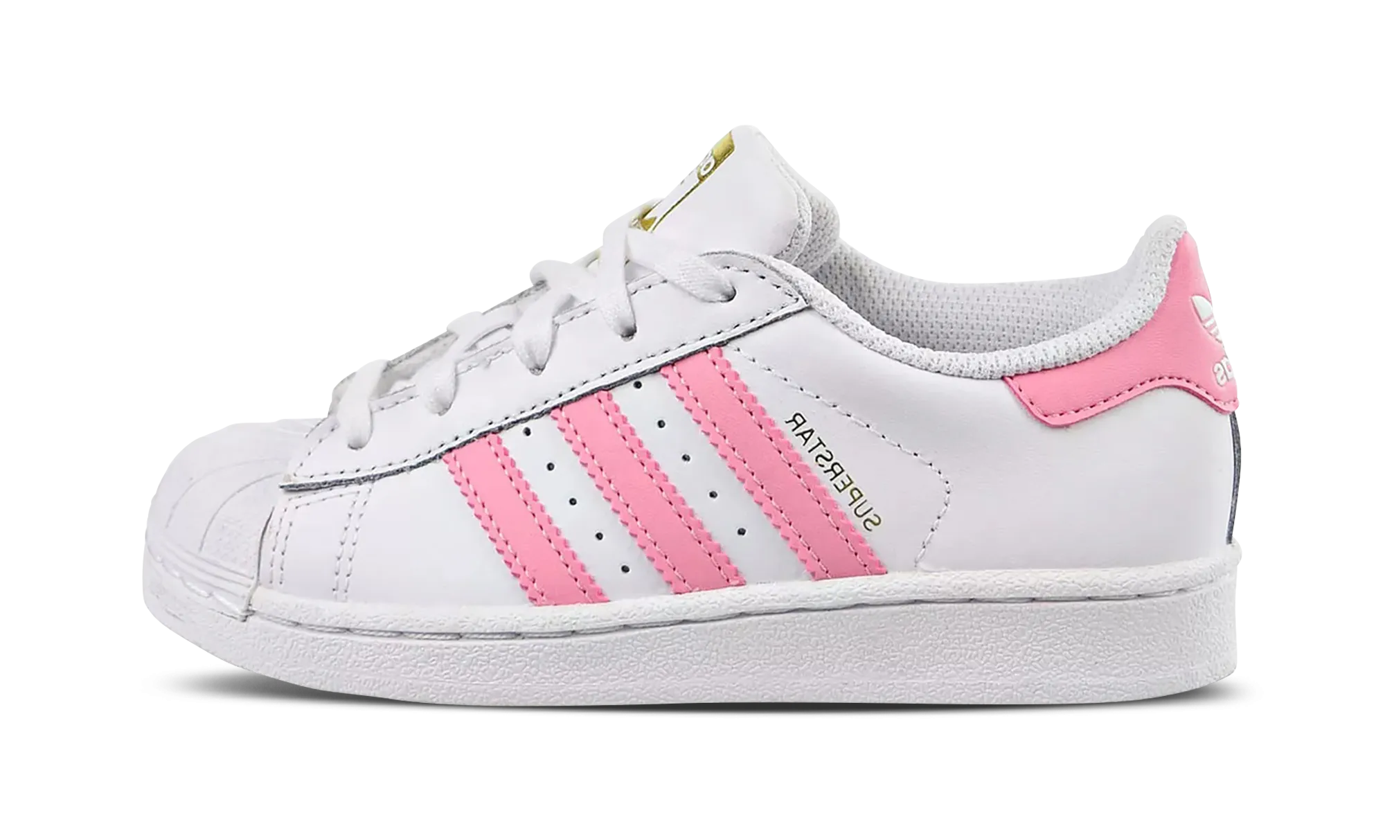SuperStar "Light Pink" adidas preschool kids sneakers