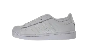 SuperStar "Triple White" adidas preschool kids sneakers