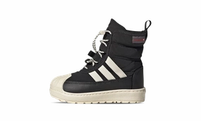 Superstar 360 2.0 Boot TD "Black Ecru Tint" adidas toddler soft sneakers