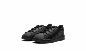 Superstar TD "Triple Black" adidas toddler soft sneakers