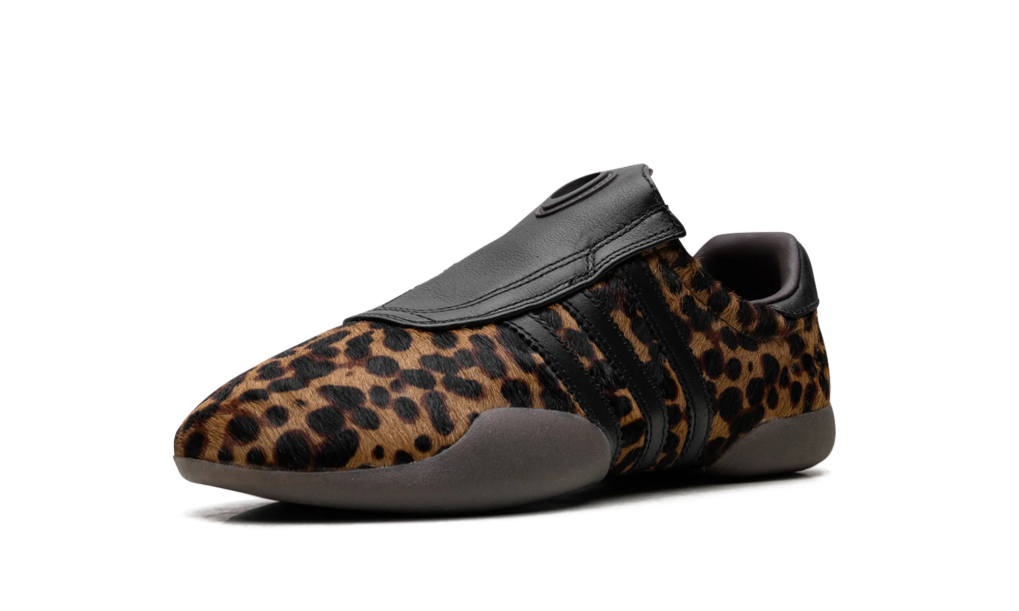 Taekwondo Mei WMNS "Leopard Brown Black" adidas stylish womens sneakers