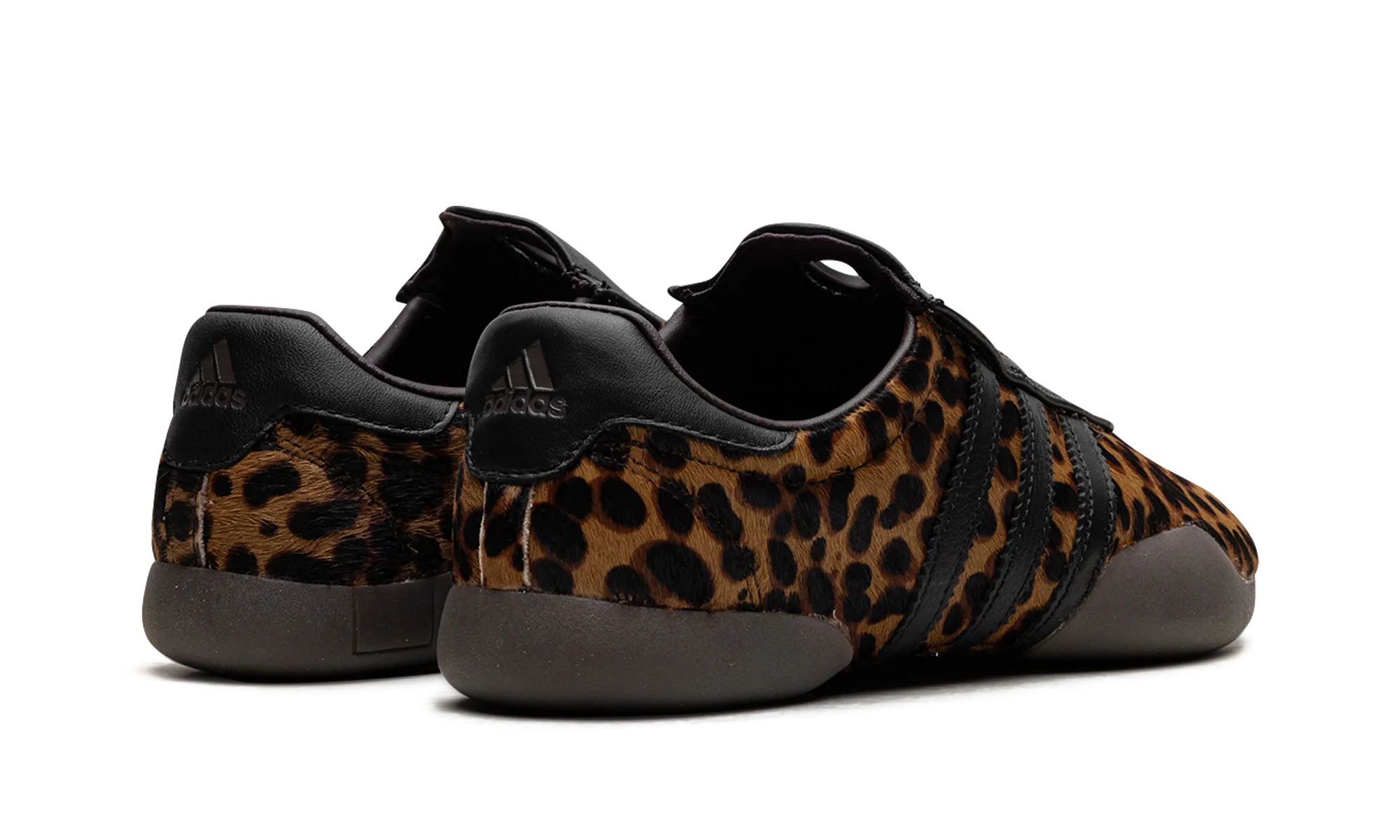 Taekwondo Mei WMNS "Leopard Brown Black" adidas stylish womens sneakers