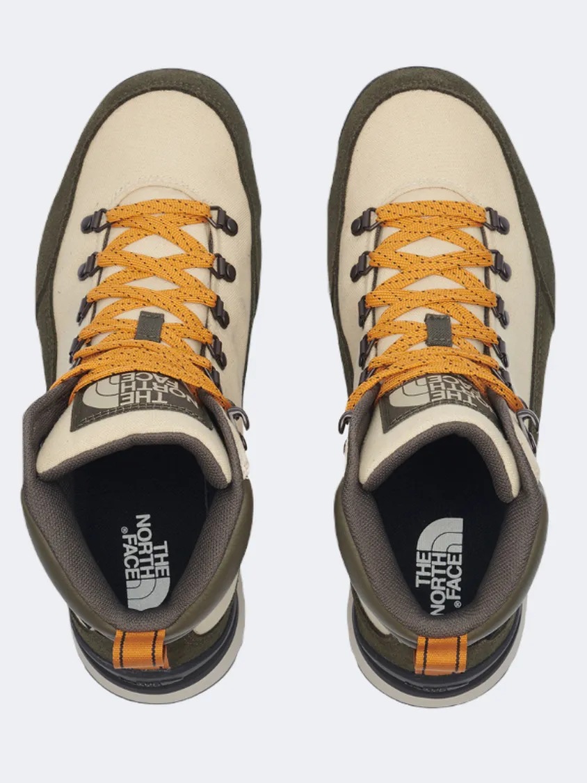 The North Face Back To Berkeley Iv Waterproof Men Lifestyle Shoes Gravel/Taupe Green Mens Urban Style Comfort Shoes