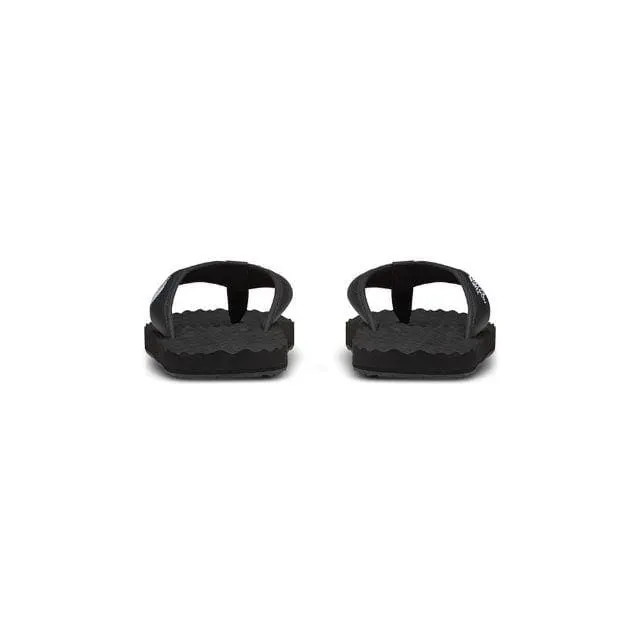 The North Face Base Camp Men Hiking Slippers Black/White Mens Casual Everyday Sneakers