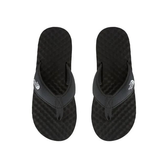 The North Face Base Camp Men Hiking Slippers Black/White Mens Casual Everyday Sneakers