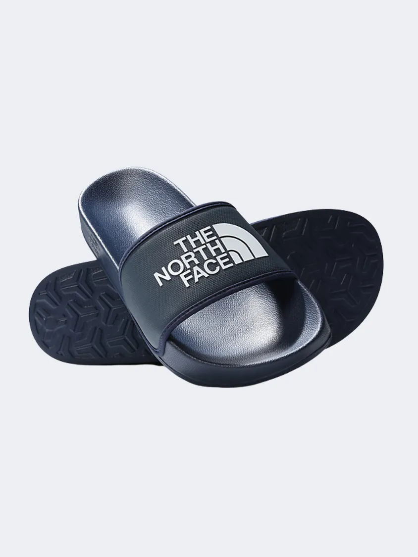 The North Face Base Camp Slides Iii Men Lifestyle Slippers Navy/ White Mens Casual Everyday Sneakers
