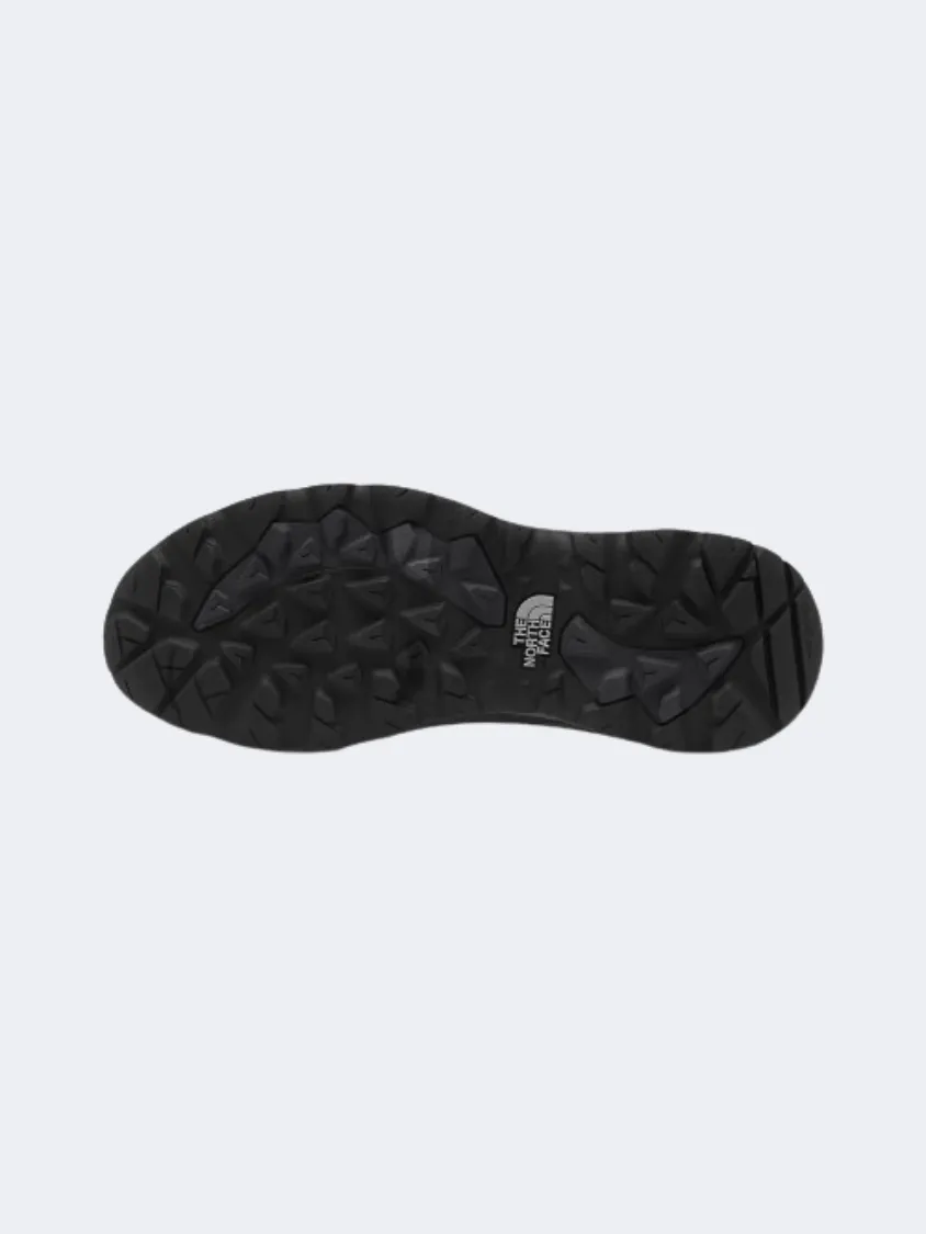 The North Face Hedgehog 3 Waterproof Men Hiking Boots Black/Asphalt Grey Mens Casual Everyday Sneakers