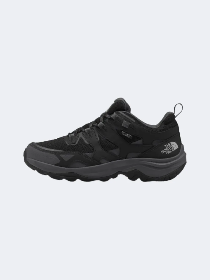 The North Face Hedgehog 3 Waterproof Men Hiking Boots Black/Asphalt Grey Mens Casual Everyday Sneakers