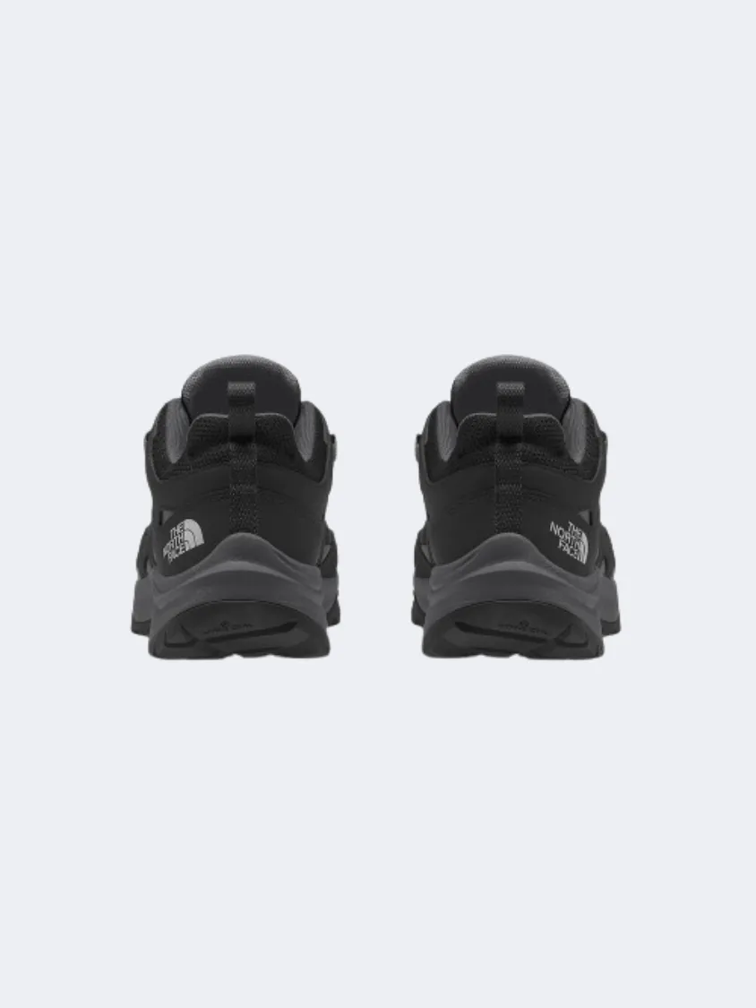 The North Face Hedgehog 3 Waterproof Men Hiking Boots Black/Asphalt Grey Mens Casual Everyday Sneakers