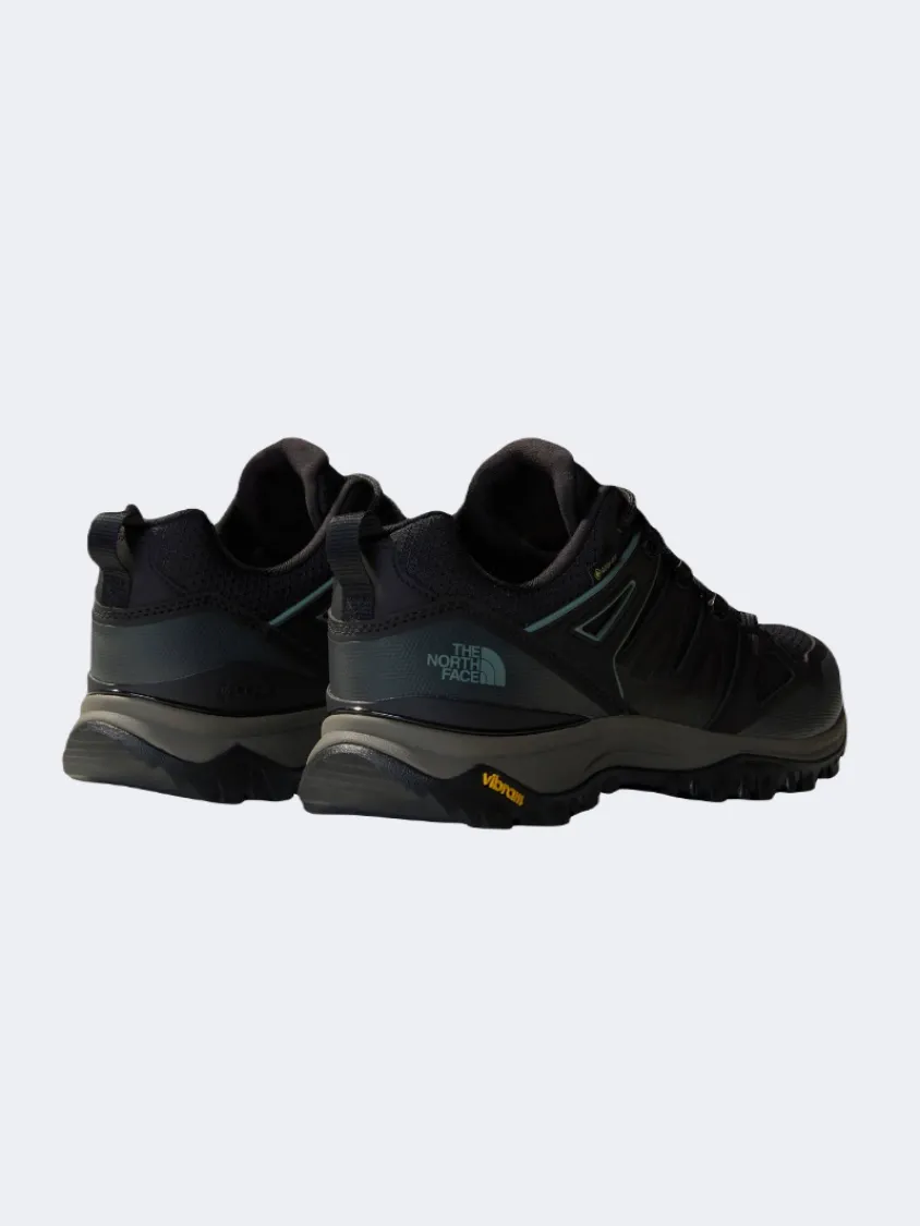 The North Face Hedgehog Goretex Men Hiking Shoes Black/Asphalt Grey Mens Urban Style Comfort Shoes