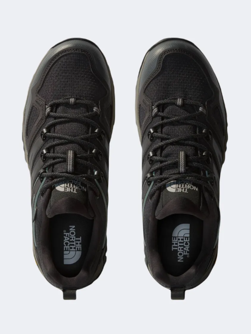 The North Face Hedgehog Goretex Men Hiking Shoes Black/Asphalt Grey Mens Urban Style Comfort Shoes