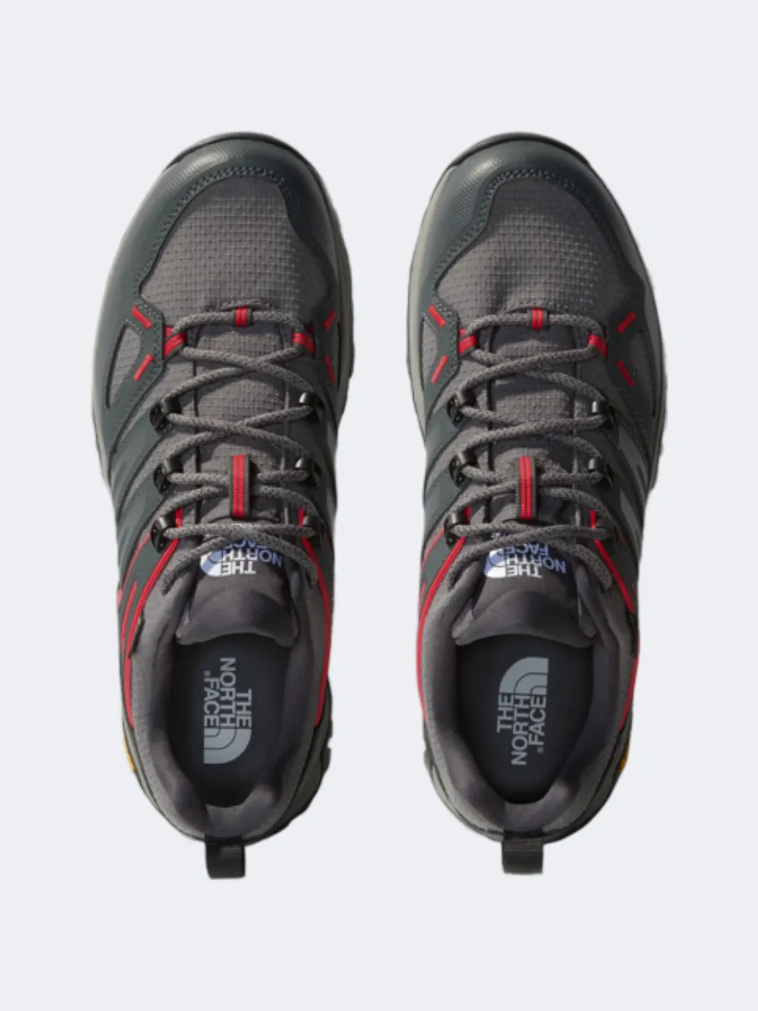 The North Face Hedgehog Goretex Men Hiking Shoes Smoked Pearl/Grey Mens Urban Style Comfort Shoes