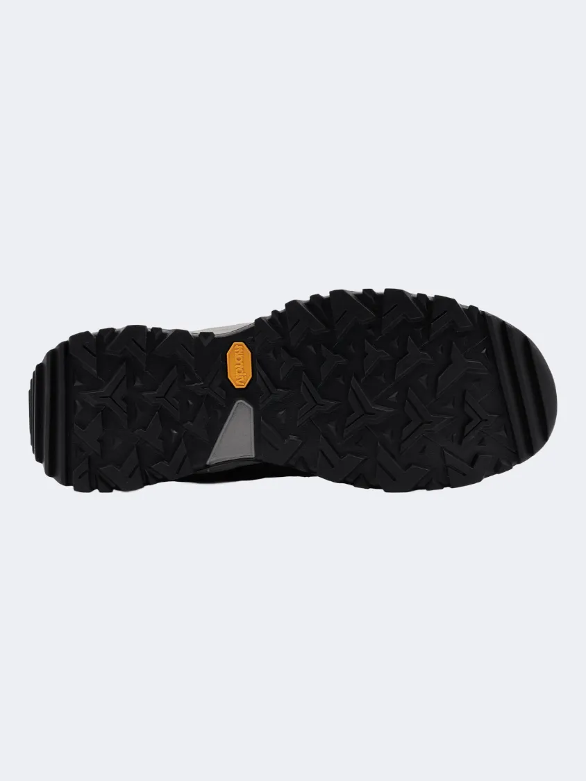 The North Face Hedgehog Goretex Men Hiking Shoes Smoked Pearl/Grey Mens Urban Style Comfort Shoes