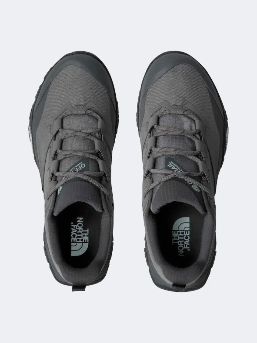 The North Face Offtrail Hike Goretex Men Hiking Shoes Antractic Grey/Black Mens Urban Style Comfort Shoes