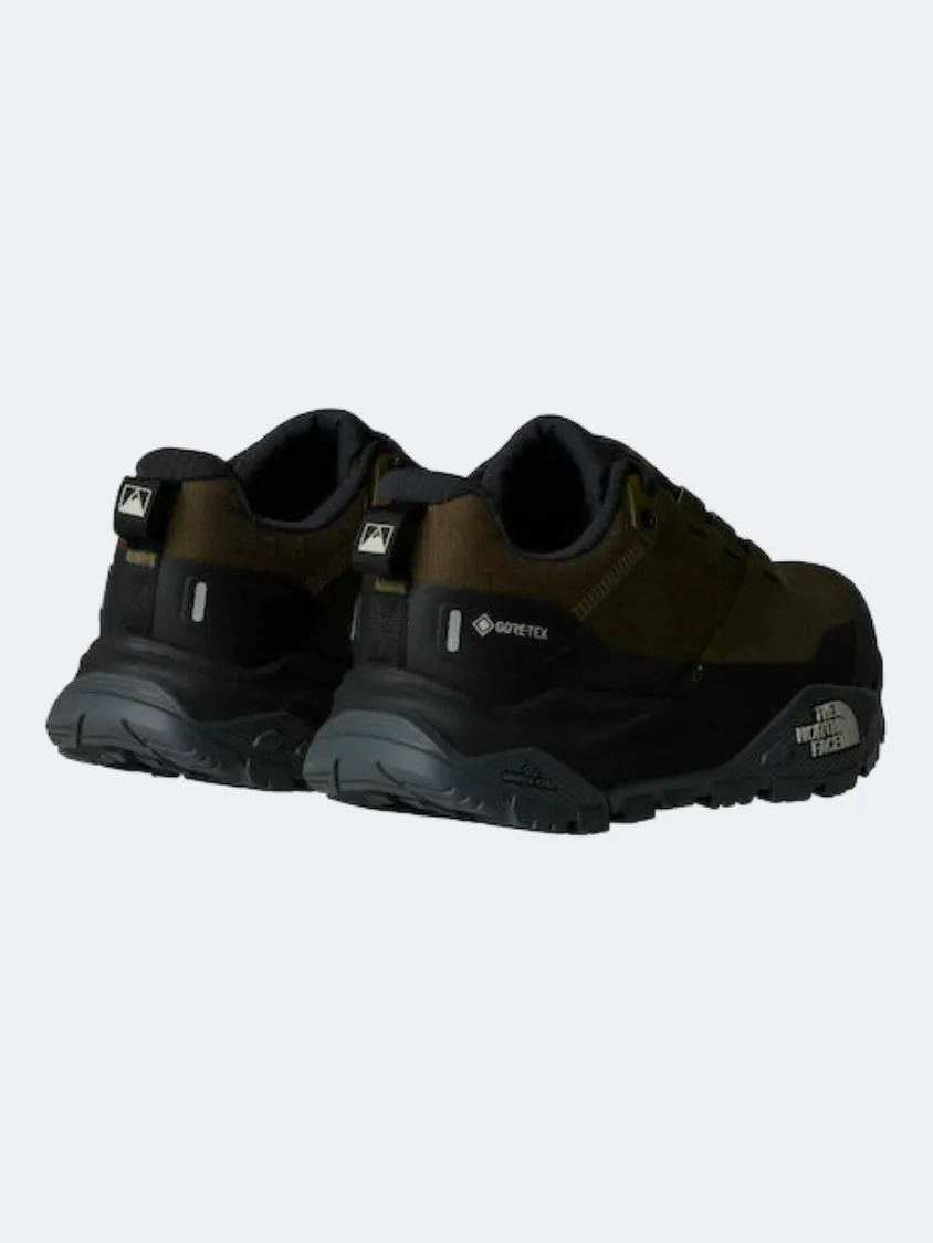 The North Face Offtrail Hike Goretex Men Hiking Shoes Sycamore/Black Mens Urban Style Comfort Shoes