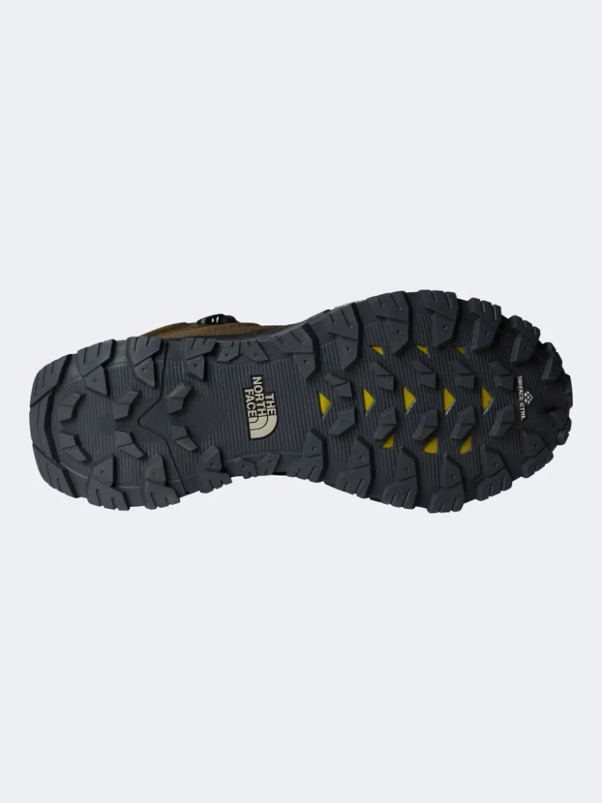 The North Face Offtrail Hike Mid Goretex Men Hiking Shoes Sycamore/Black Mens Urban Style Comfort Shoes