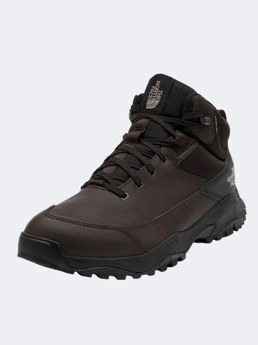 The North Face Storm Strike Iii Waterproof Men Hiking Boots Coffee Brown Mens Casual Everyday Sneakers