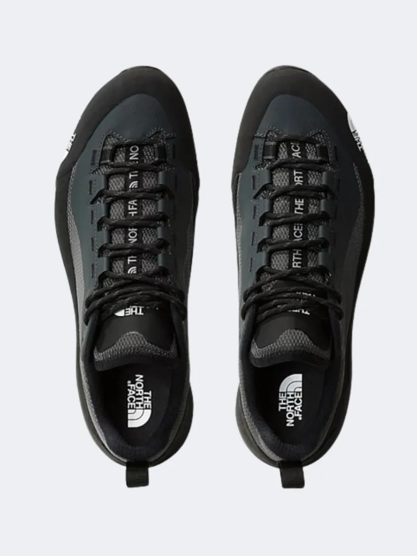 The North Face Verto Alpine Men Hiking Shoes Asphalt Grey/Black Mens Casual Everyday Sneakers